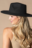 100% Australian Wool Teardrop Panama Hat-Blank  : OS - 5 colors