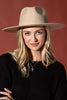 100% Australian Wool Teardrop Panama Hat-Blank  : OS - 5 colors