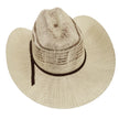 American Trail: Natural Straw Western Hat - Unisex