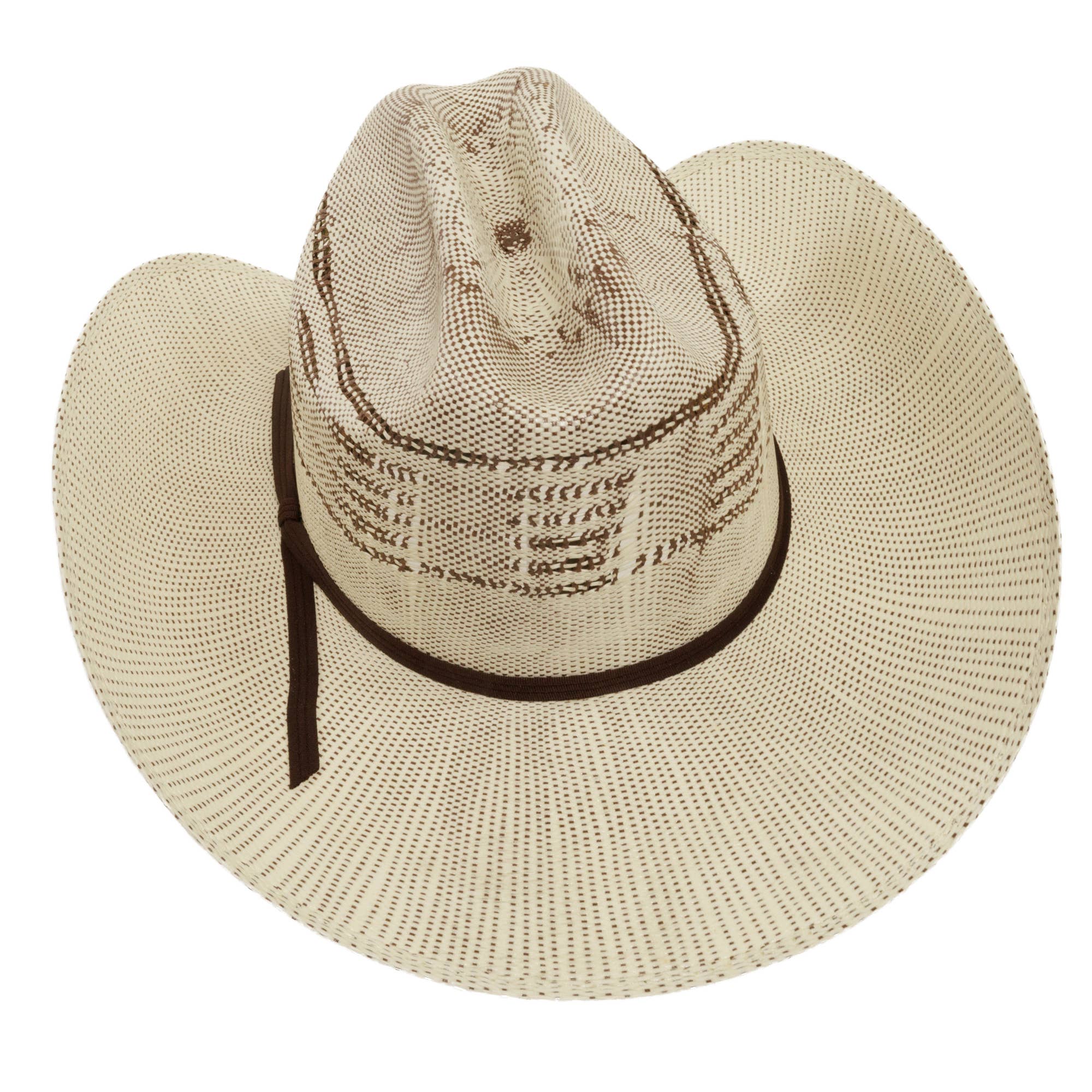 American Trail: Natural Straw Western Hat - Unisex