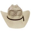 American Trail: Natural Straw Western Hat - Unisex