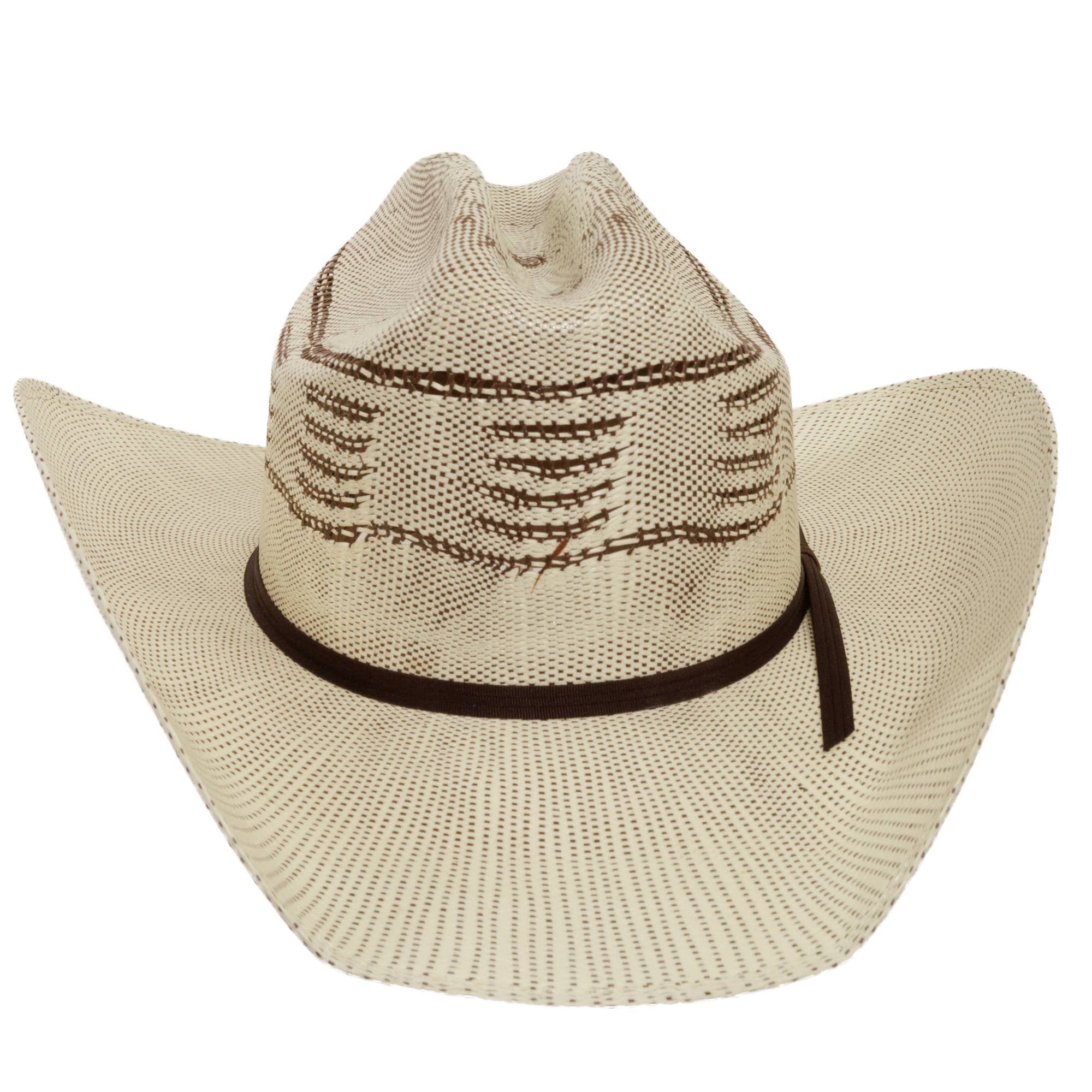 American Trail: Natural Straw Western Hat - Unisex