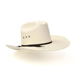 Natural Straw Western Cattleman Hat: Unisex Small