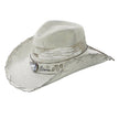 Bliss Toyo Paper Hat - White with Silver - SOLD OUT
