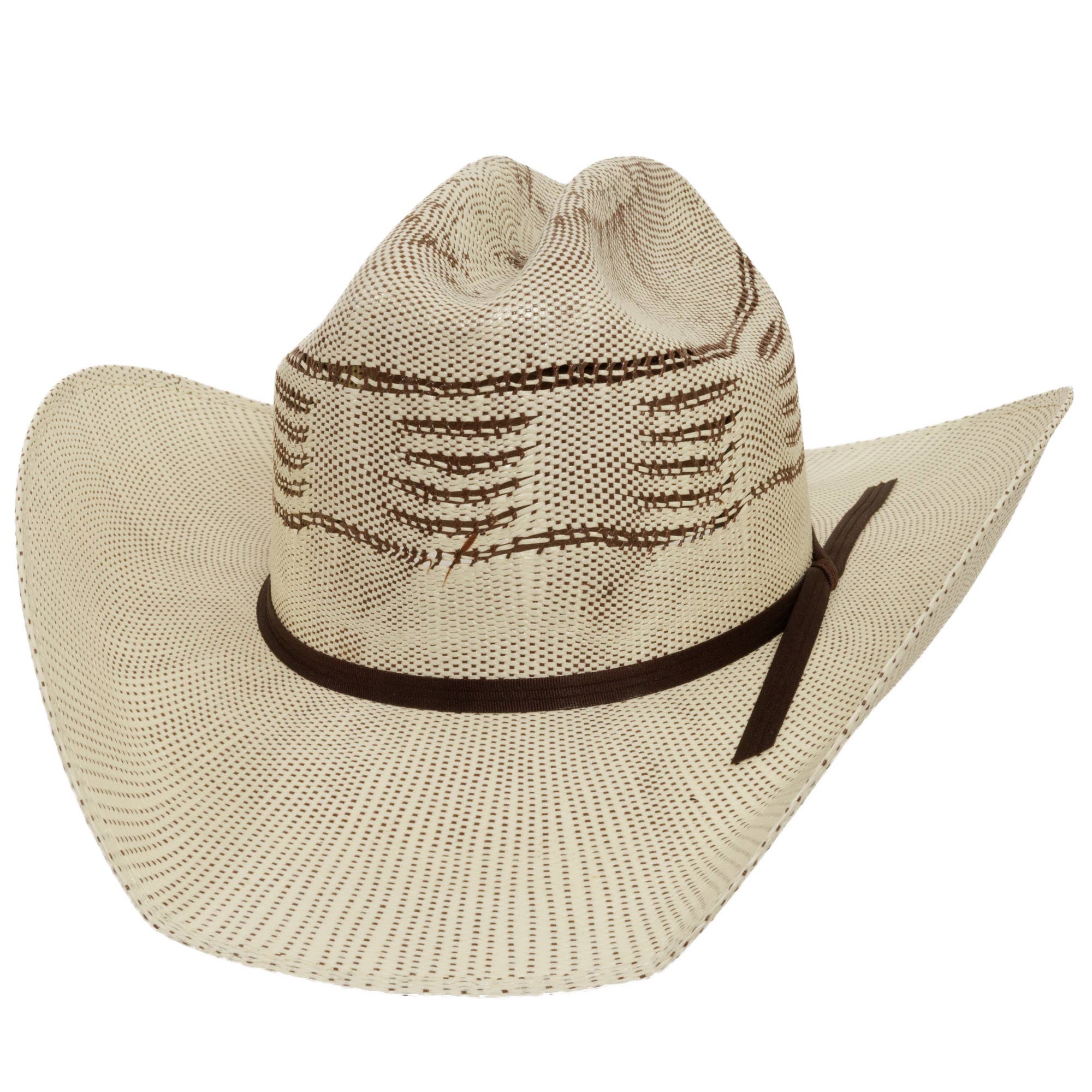 American Trail: Natural Straw Western Hat - Unisex