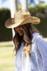 Sola Toyo Straw Western Drifter Cowboy Hat