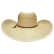 Roper - Womens Straw Palm Cowgirl Hat: NATURAL