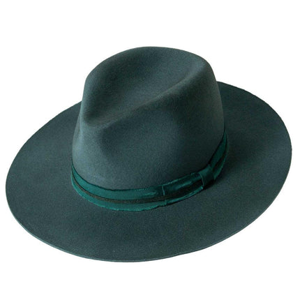 Greenwich Wool Felt Fedora Hat - Various Sizes