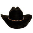 Sherman - Felt Cowboy Hat: Black / 7 3/8 - only 1 left